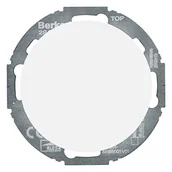 Wyłączniki światła i elektryczne - Hager R.classic Ściemniacz obrotowy komfort z płytką czołową, biały, obciążenie R/L/C 20-420 W, LED 3-100 W 29442089 29442089 - miniaturka - grafika 1