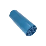 Worki na śmieci - Worki budowlane mocne dwuwarstwowe niebieskie 240 l grubość 50 μm 10 sztuk Scley - miniaturka - grafika 1