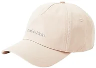 Czapki damskie - Calvin Klein CK Must czapka z logo TPU, Cień szary, Rozmiar uniwersalny - miniaturka - grafika 1