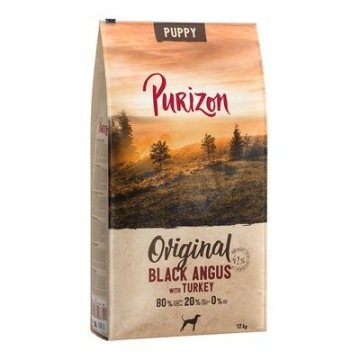 Purizon Puppy, wołowina Black Angus i indyk - 12 kg
