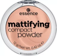 Pudry do twarzy - Essence Mattifying Compact Powder, puder matujący w kompakcie 04 Perfect Beige, 11 g - miniaturka - grafika 1