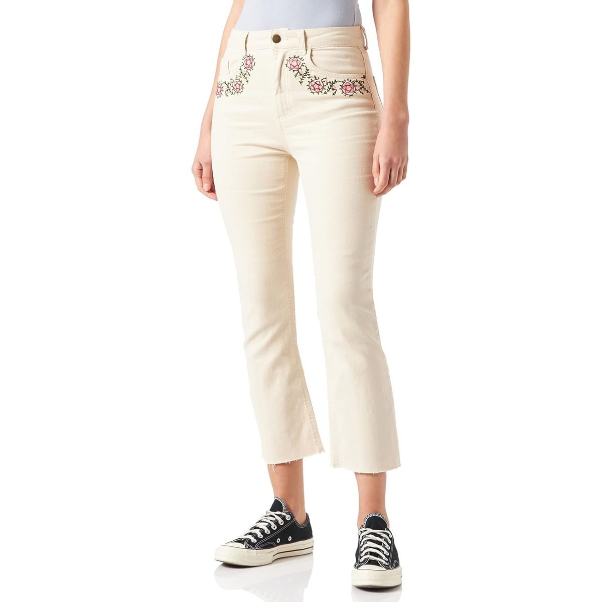 Spodnie damskie Desigual Denim Jerry flare 7/8-XL
