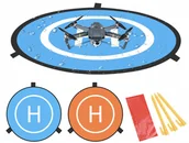 Akcesoria do drona - Mata Lądowisko Do Drona 75 Cm Dji Mavic Pro Mini - miniaturka - grafika 1