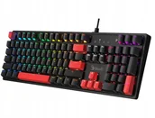 Klawiatury - A4TECH BLOODY S520N Fire Black BLMS RED Plus Switch A4TKLA47737 - miniaturka - grafika 1