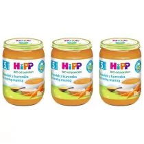 Hipp Rosołek z kurczaka z kaszką manną po 5. miesiącu zestaw 3 x 190 g Bio - Dania dla dzieci - miniaturka - grafika 1