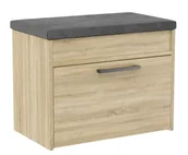 Szafki na buty - Nowoczesna Szafka Na Buty Dąb Sonoma D3-C48 - miniaturka - grafika 1