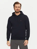 Bluzy męskie - Tommy Hilfiger Bluza Essential MW0MW37235 Granatowy Regular Fit - miniaturka - grafika 1