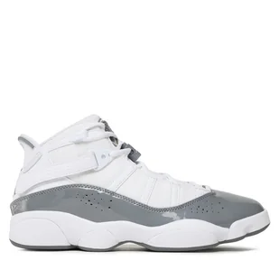Sneakersy Nike Jordan 6 Rings 322992 121 Biały - Sneakersy męskie - miniaturka - grafika 1