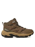 Buty trekkingowe damskie - Jack Wolfskin Trekkingi Vojo Tour Texapore Mid W A62071 Brązowy - miniaturka - grafika 1