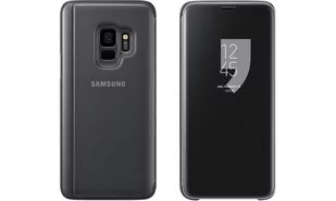 Samsung Pokrowiec na telefon Clear View pro Galaxy S9+ EF-ZG965C) EF-ZG965CBEGWW) Czarne - Etui i futerały do telefonów - miniaturka - grafika 1