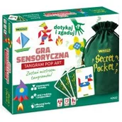 Poradniki hobbystyczne - Play&Fun Secret Pocket Tangram Pop Art Nowa - miniaturka - grafika 1