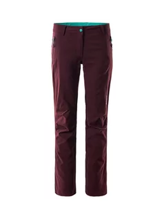 Spodnie sportowe damskie - Elbrus Spodnie w kolorze bordowym - grafika 1