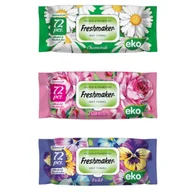 Apteczki i materiały opatrunkowe - Freshmaker, Chusteczki Nawilżane, EKO Klips, 72szt. - miniaturka - grafika 1