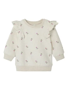 name it Bluza w kolorze kremowym - Bluzy i sweterki niemowlęce - miniaturka - grafika 1