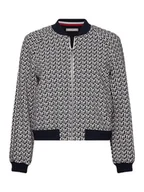 Kurtki damskie - Kurtka damska Tommy Hilfiger Tedi Bomber przejściowa bomberka-XS - miniaturka - grafika 1