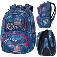 Plecaki szkolne i tornistry - Plecak szkolny Spiner Termic Badges Blue - Coolpack - miniaturka - grafika 1
