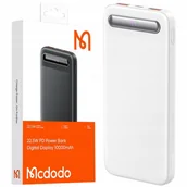 Powerbanki - MCDODO POWERBANK 10000MAH Z WYŚWIETLACZEM 3X USB USB-C 22,5W + KABEL USB-C - miniaturka - grafika 1