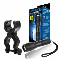 Lampki rowerowe - LATARKA LED CREE XML2 5 TRYBÓW ZOOM 600lm 200m 10W - miniaturka - grafika 1