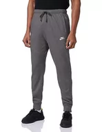 Spodnie męskie - Nike Nike Sportswear Club spodnie męskie szary Kohle/Weiß (Charcoal Heathr/White) 3XL - miniaturka - grafika 1
