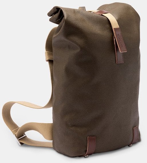 Plecak BROOKS PICKWICK COTTON CANVAS, Moss, Pojemność 12L, Wodoodporna bawełna NEW 2025