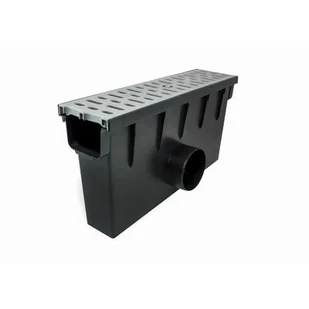 Studzienka zbiorcza krata PP system 1000 x 98 A15 50 x 13,1 x 28 cm MAXPOL - Rynny i akcesoria - miniaturka - grafika 1