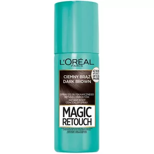 L'Oreal Paris Magic Retouch spray do retuszu odrostów Ciemny Brąz 75ml 42643-uniw - Odżywki do włosów - miniaturka - grafika 1