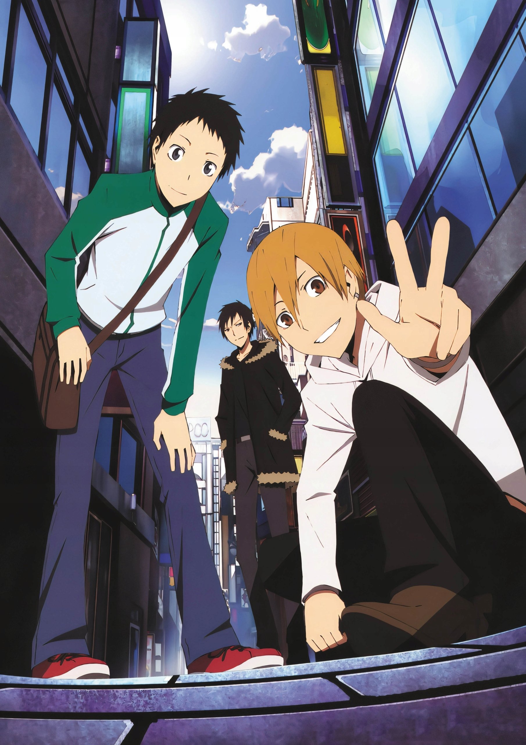 Plakat A2 anime manga Durarara!! Durarara Drrr!!