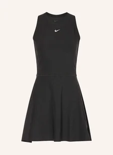 Nike Sukienka Tenisowa Dri-Fit Victory schwarz - Sukienki - miniaturka - grafika 1