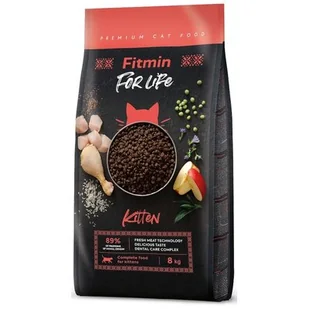 Karma dla kota FITMIN For Life Kitten Kurczak 8 kg - Sucha karma dla kotów - miniaturka - grafika 1