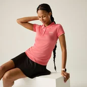 Koszulki i topy damskie - Regatta Koszulka damska polo Remex II Różowy, Rozmiar: 42 - miniaturka - grafika 1