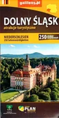 Obcojęzyczne przewodniki, mapy i atlasy - Mapa - Dolny Śląsk 250 atrakcji turystycznych - książka - miniaturka - grafika 1