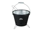 Grille - GRILLMEISTER Grill na węgiel drzewny, ze składanym uchwytem (Czarny) - miniaturka - grafika 1