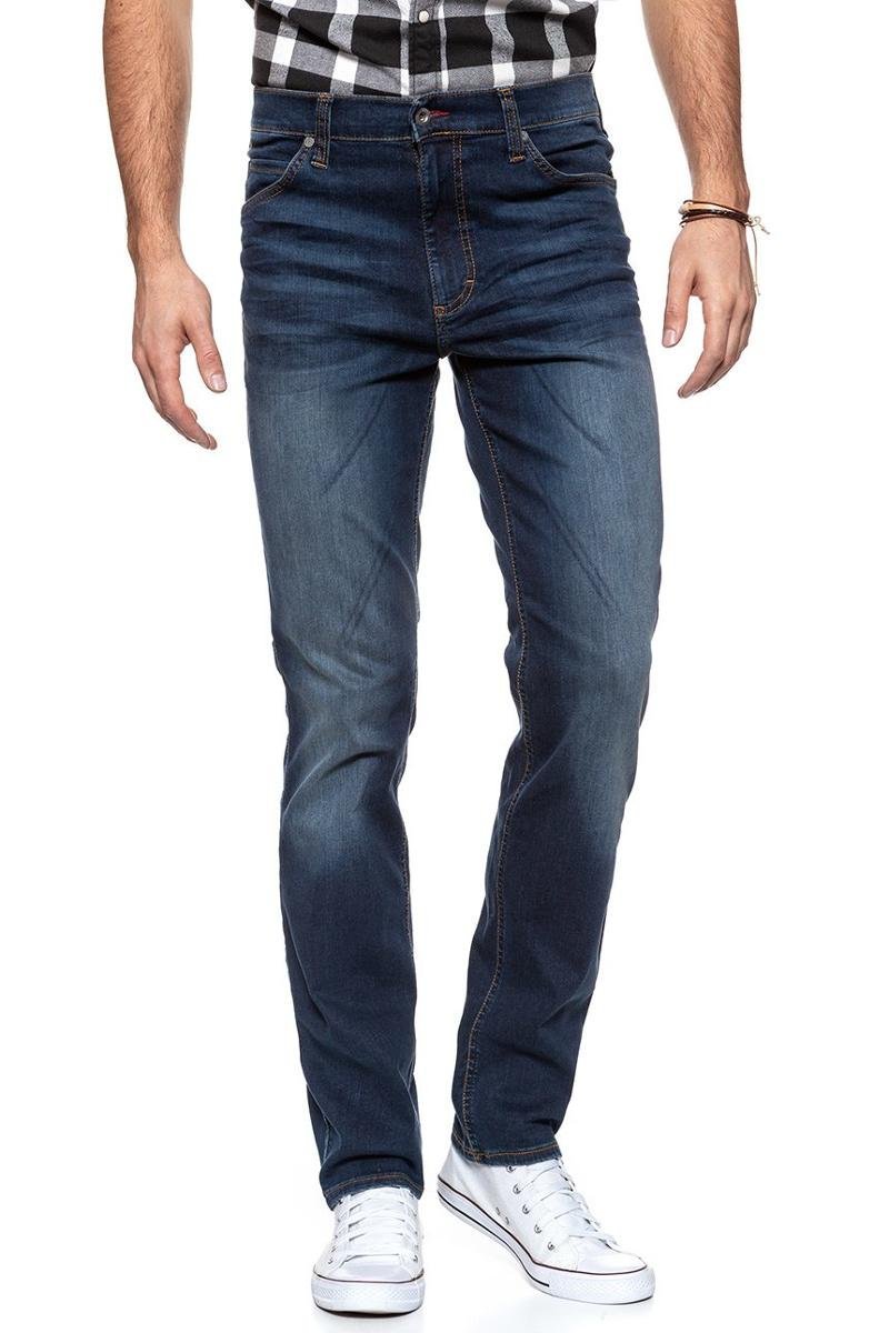 Mustang, Spodnie męskie, Tramper Tapered Denim Blue 1004457 5000 883, rozmiar W40/L32