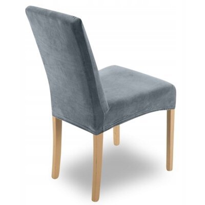 Pokrowiec na krzesło EUROFIRANY D91 457087 (35 x 30 x 55 cm) Stalowy