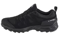 Buty trekkingowe męskie - Salomon Męskie buty trekkingowe, czarne, rozmiar 44 EU, czarny, 44 EU - miniaturka - grafika 1