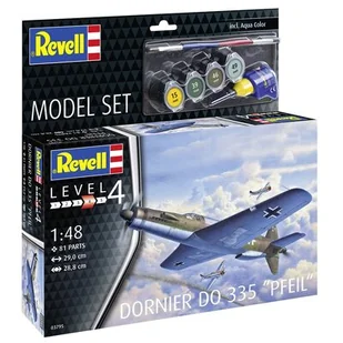 Samolot REVELL Model Set 1 Do335 Pfeil 63795 - Modele do sklejania - miniaturka - grafika 1