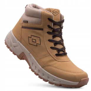 Buty Zimowe Męskie Lotto Sportowe Trapery Wysokie Obuwie Evedal 2400300U - Buty sportowe męskie - miniaturka - grafika 1