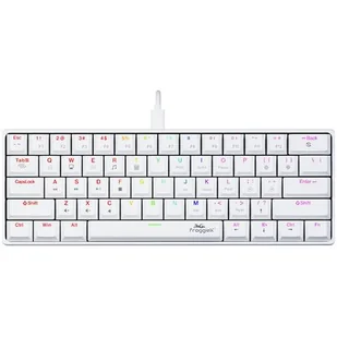 FROGGIEX Polar Strike FX-PC-K1-W RGB Biały - Klawiatury - miniaturka - grafika 1