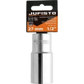 Klucze i nasadki - Jufisto Nasadka 1/2" długa 78 mm, 27 mm - miniaturka - grafika 1