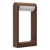 Lampy ogrodowe - Słupek ogrodowy FRAME 30 4000K CORTEN AZ6685 - AZzardo - miniaturka - grafika 1