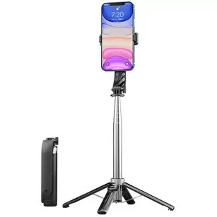 Uchwyt selfie XO Tripod SS11 Czarny - Selfie stick - miniaturka - grafika 1