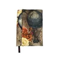 Przybory szkolne - Etui Otulacz Na Książkę Steampunk Złoty Medium - miniaturka - grafika 1