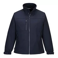 Kurtki damskie - Portwest Damska kurtka Charlotte Softshell, granatowa, L - miniaturka - grafika 1