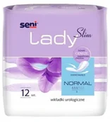 Pieluchy dla dorosłych - Seni Wkładki urologiczne dla kobiet Lady Slim Normal 10.5x28cm 12 szt. |   SE-095-NO12-1PL - miniaturka - grafika 1