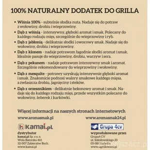 Granulat AROMA SMAK DĄB z KLONEM - Akcesoria do grilla - miniaturka - grafika 1