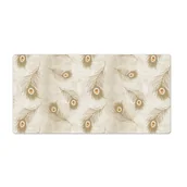 Podkładki na biurko - Ochronna podkładka Kompozycja piór pawia 120x60 cm - miniaturka - grafika 1