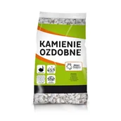 Pozostałe ozdoby ogrodowe - Otoczak śnieżnobiały Thasos 20-40 mm 15 kg - miniaturka - grafika 1