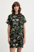 Sukienki - adidas sukienka x Farm Rio kolor czarny mini oversize JL7004 - miniaturka - grafika 1