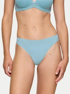 Triumph Stringi Pretty 10222212 Błękitny - Majtki damskie - miniaturka - grafika 1