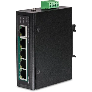 Trendnet TI-PE50 łącza sieciowe Nie zarządzany Fast Ethernet (10/100) Obsługa PoE Czarny - Pozostałe akcesoria sieciowe - miniaturka - grafika 1
